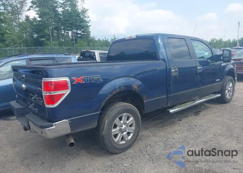 2013 Ford F-150 Xlt from USA, damaged, VIN 1FTFW1ET5DFD28566
